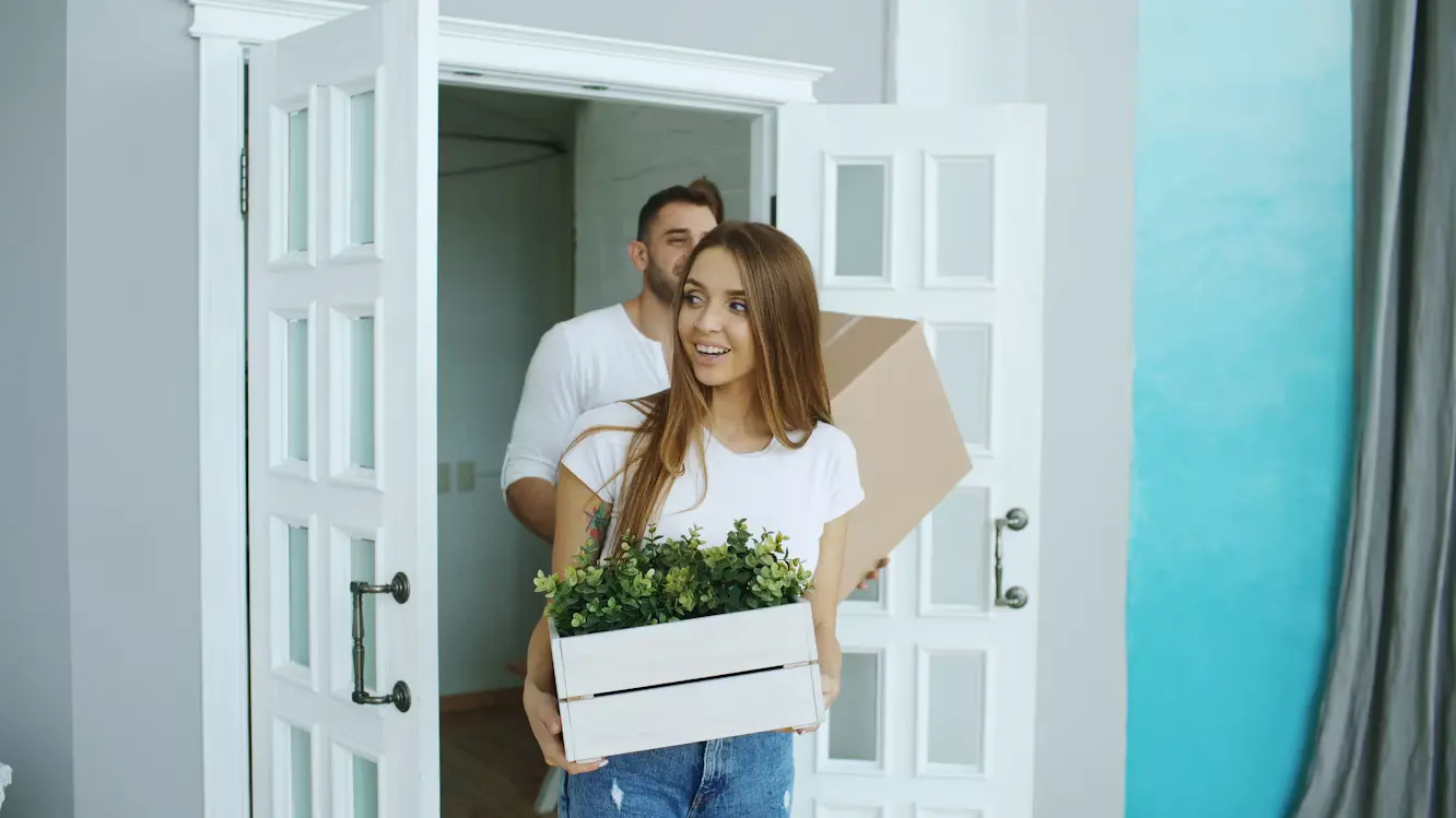 moving in